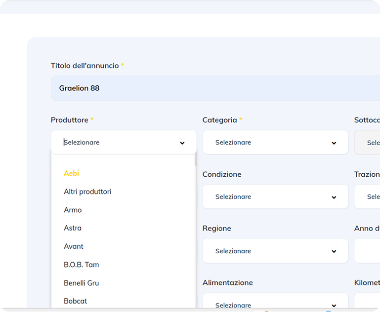 immagine che fa vedere come vendere camion usato online su Amatruck